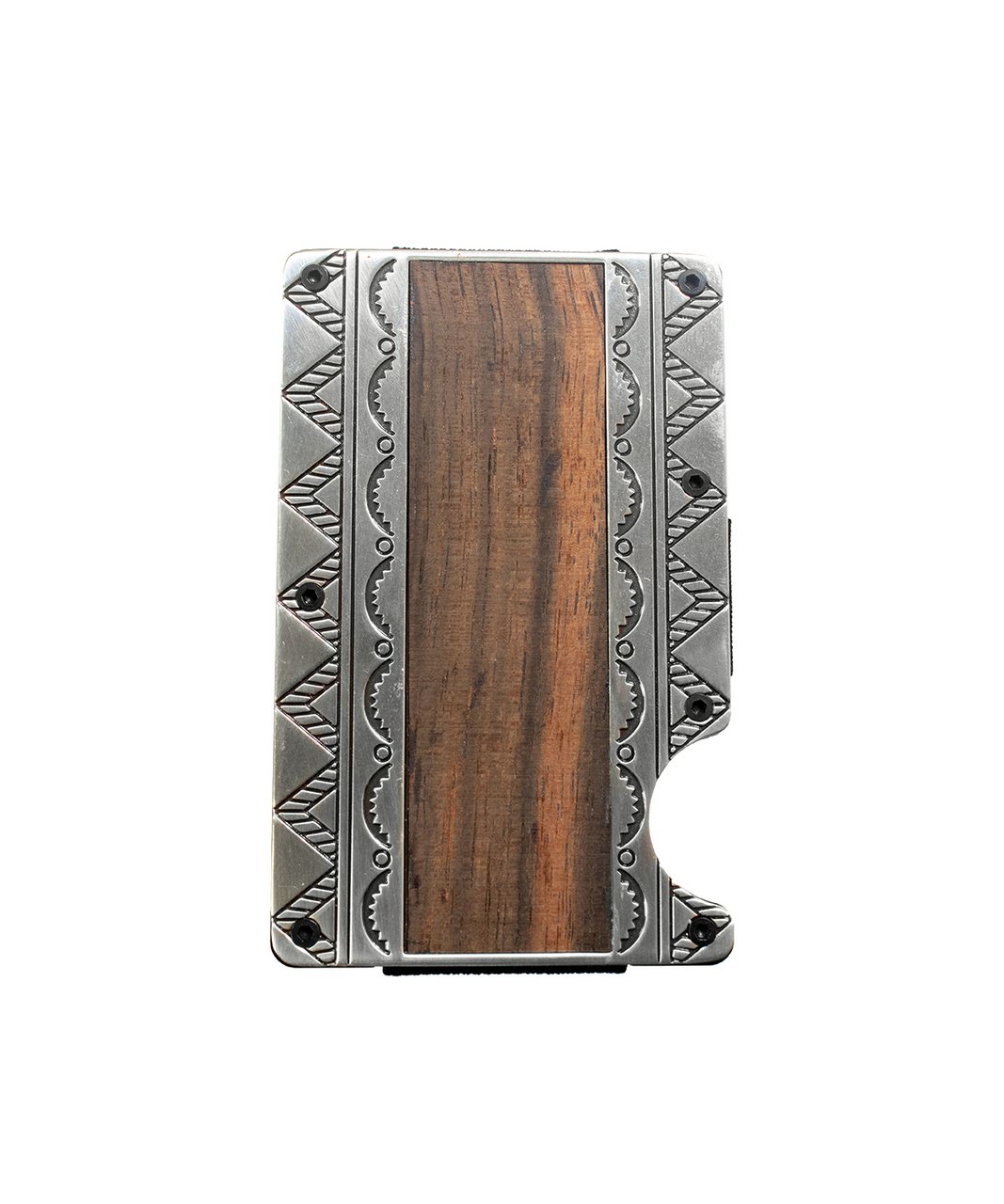 3-D BELT SMART WALLET WOOD INLAY BROWN - ACCESSORIES WALLET - D250016202✅