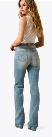 ARIAT WMS HIGH RISE MARNIE SLIM TROUSER JEANS MARYLAND