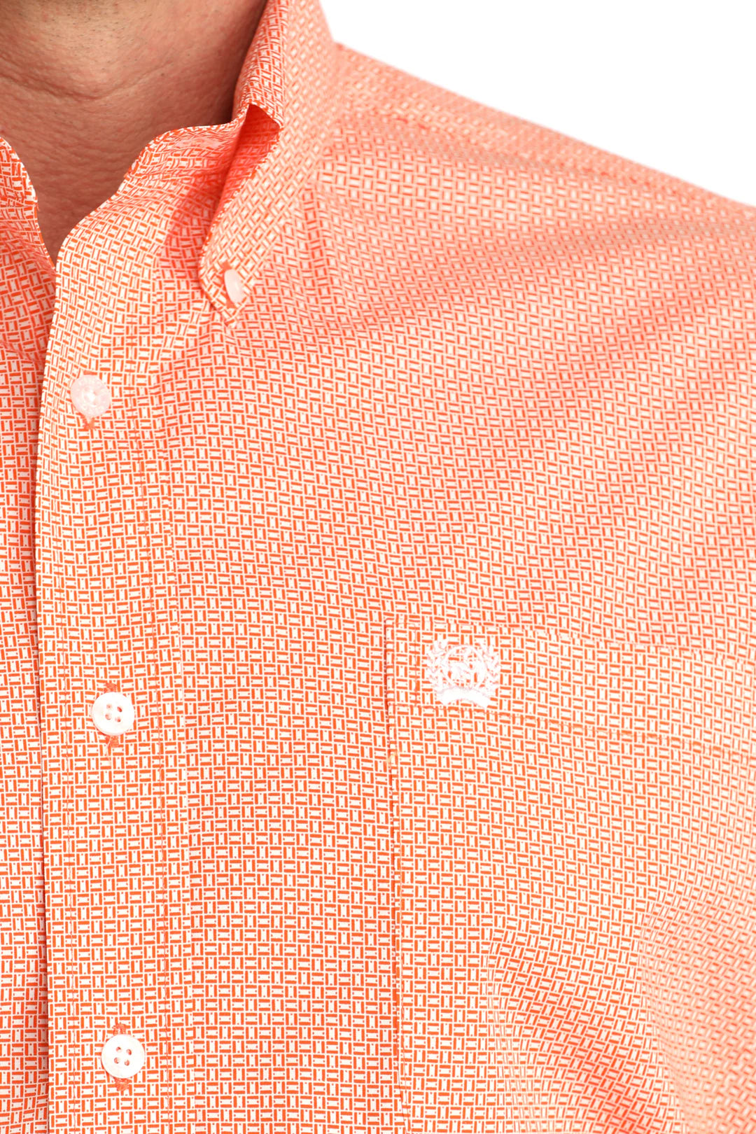 MEN'S CINCH CLASSIC FIT BUTTON-DOWN WESTERN SHIRT - MTW1106058