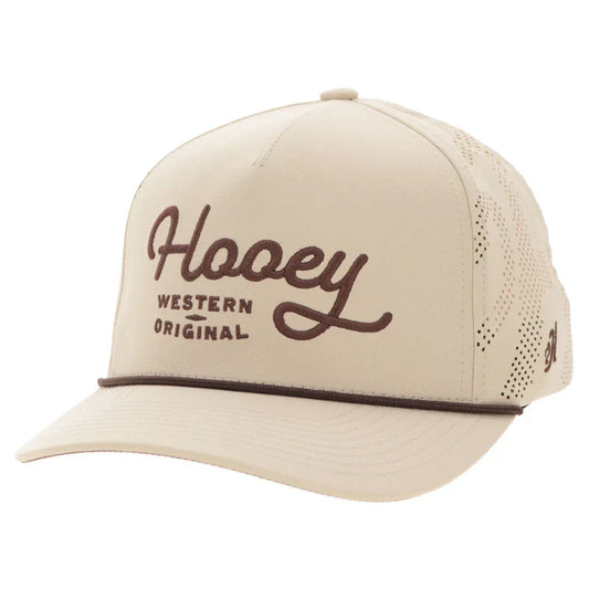 Men's Hooey Tan with Brown "OG" Hooey Stitching🧢✅
