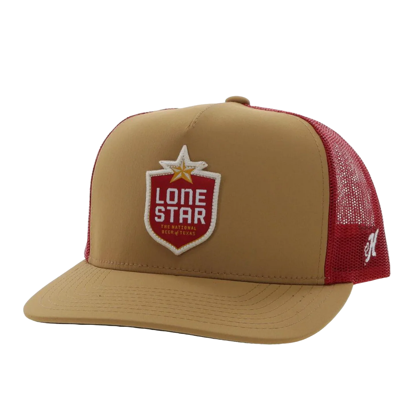 Hooey Lone Star Tan & Red Graphic Trucker 🧢 ✅