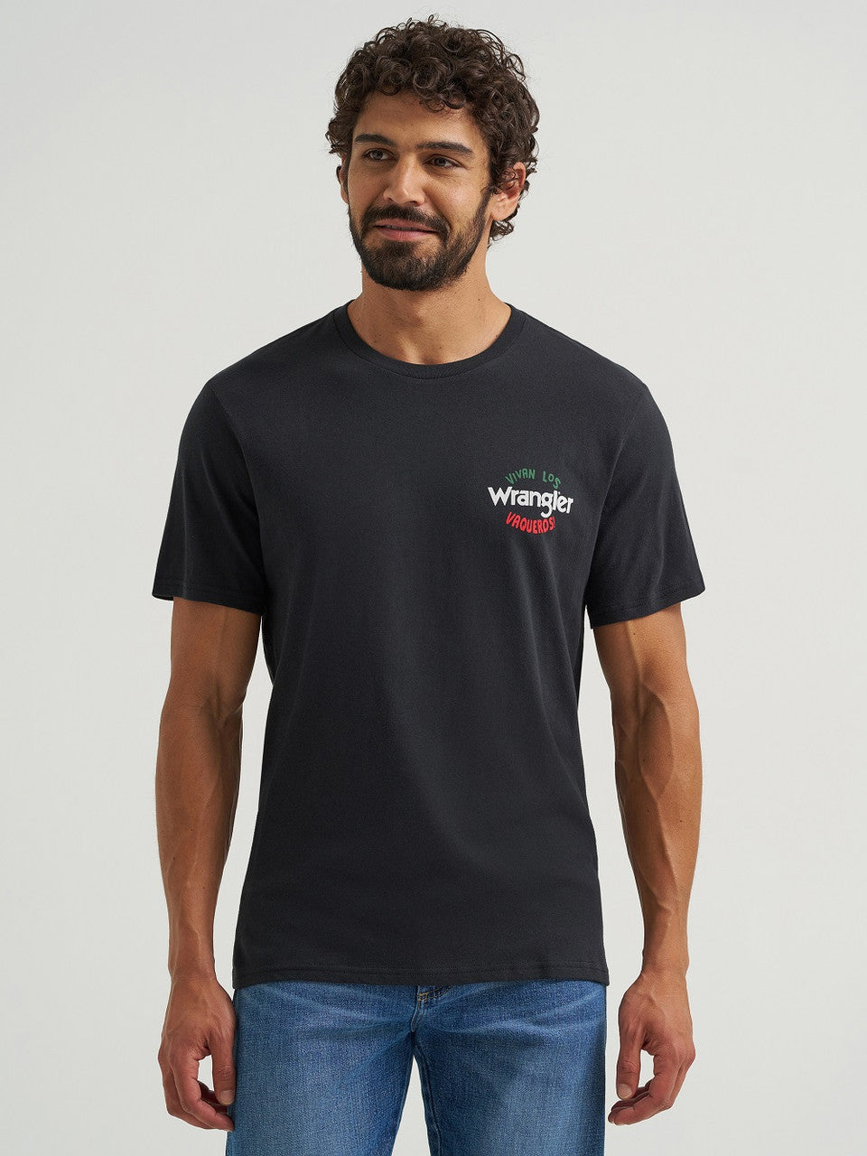 Wrangler Los Vaqueros Tee- Blk