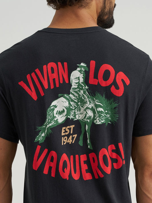 Wrangler Los Vaqueros Tee- Blk