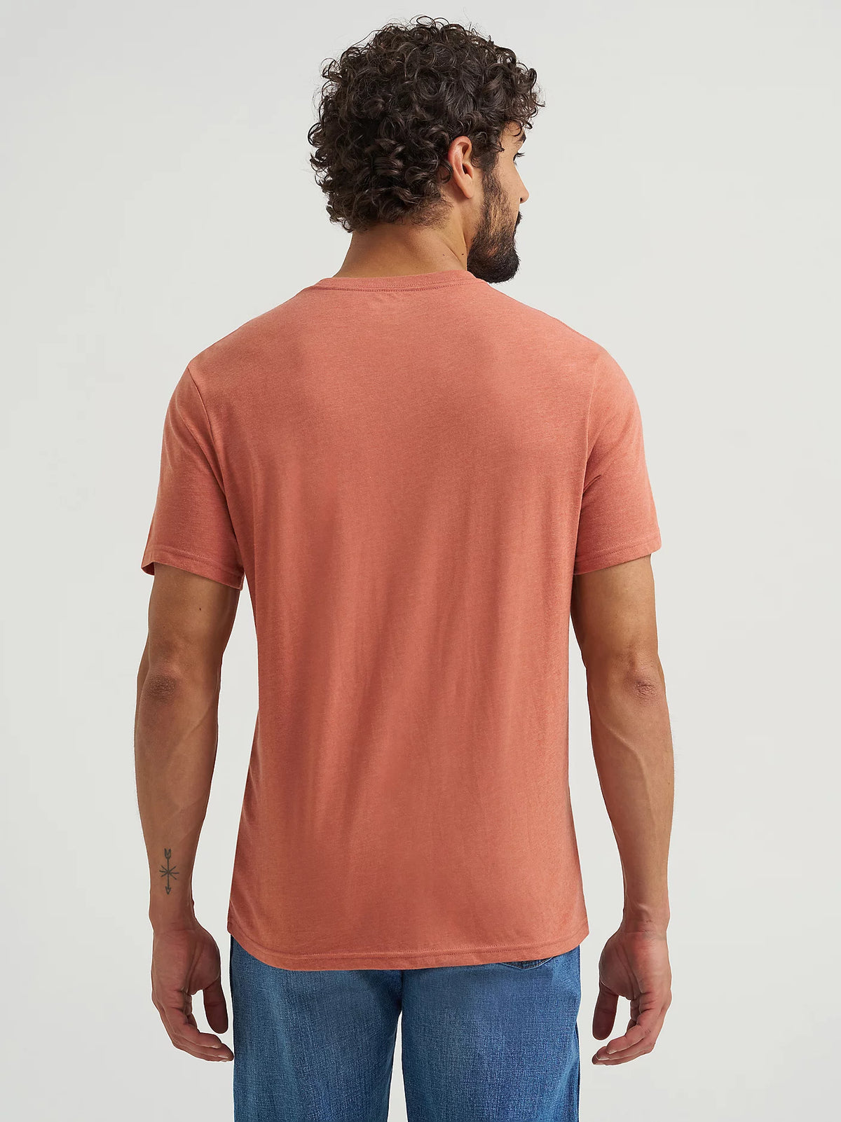 Yee Haw Wrangler Tee- Burnt Orange