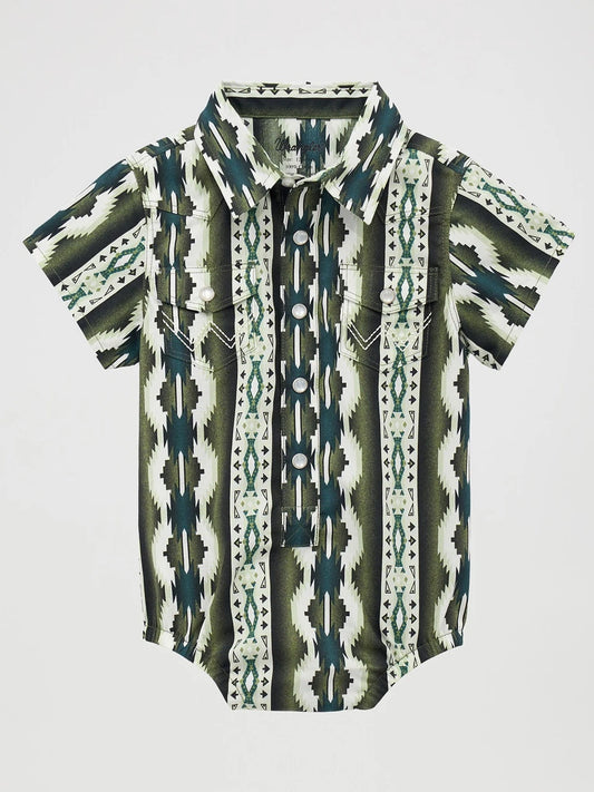 WRANGLER BABY BOY GREEN CHECOTAH PRINT - KIDS BOYS OTHER - 112378896