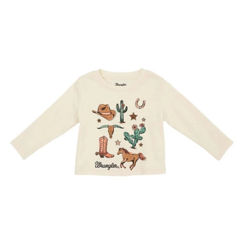 Wrangler Baby Girl West Graphic Long Sleeve