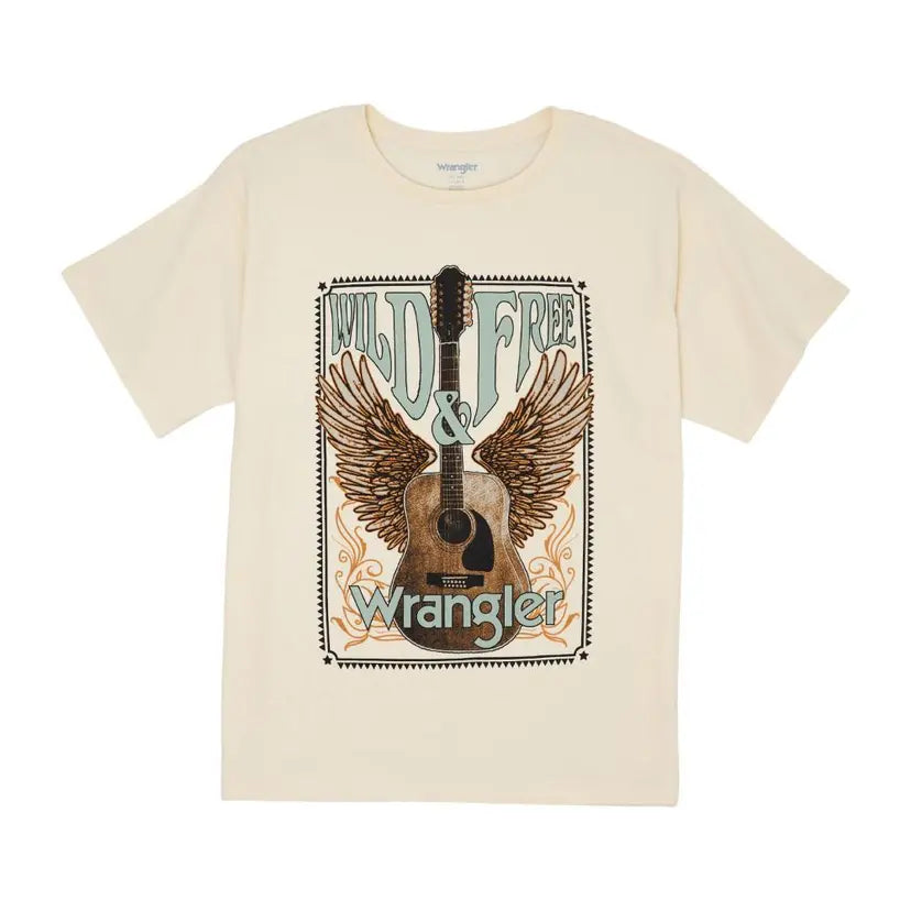 Wrangler Women’s Oversized Wild Guitar Tee