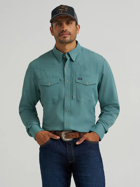 Men's Wrangler Performance Snap Front Shirt