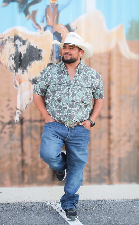 R&R Camo printed Tek western