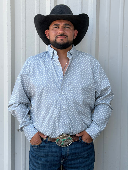 Wrangler COJO Grey Paisley LS 🤠
