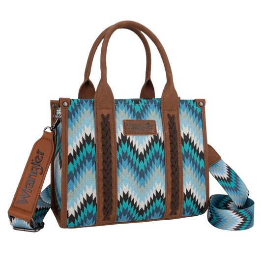Wrangler Ladies Southwestern Pattern Dual Sided Print Bag WG2211-8120SJN
