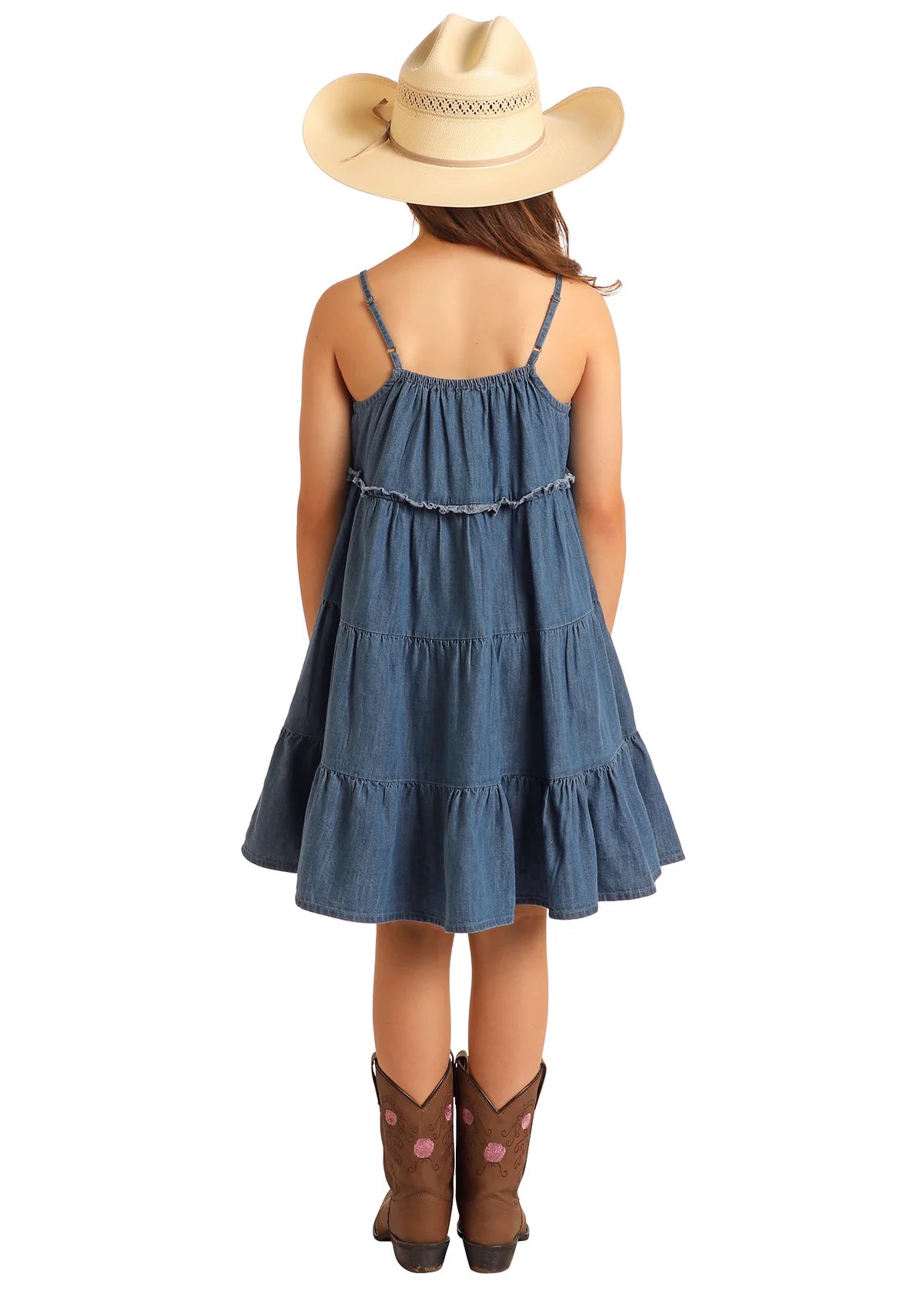 Rock & Roll Girls Denim Minidress