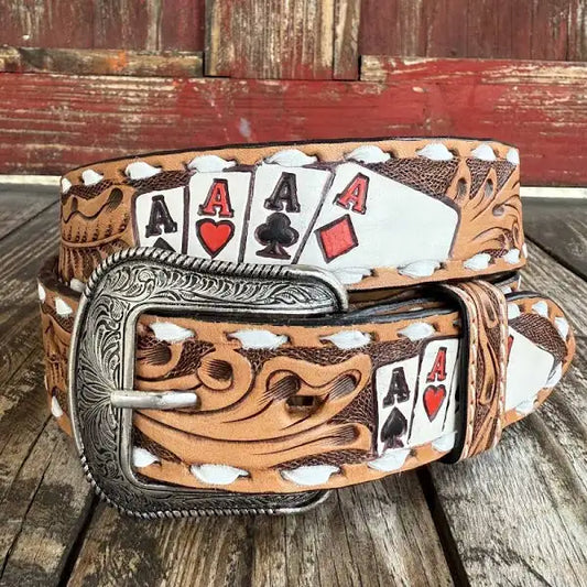 Men’s 3D Aces Belt