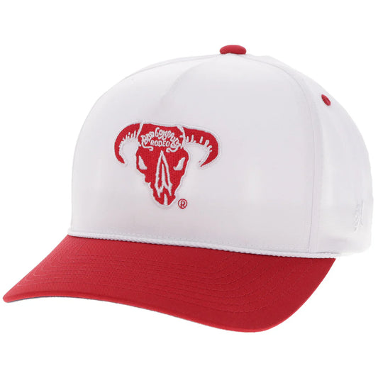 Hooey BAD COMPANY HAT WHITE/RED