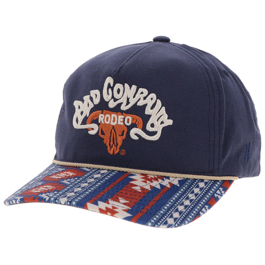 Hooey BAD COMPANY HAT NAVY/AZTEC