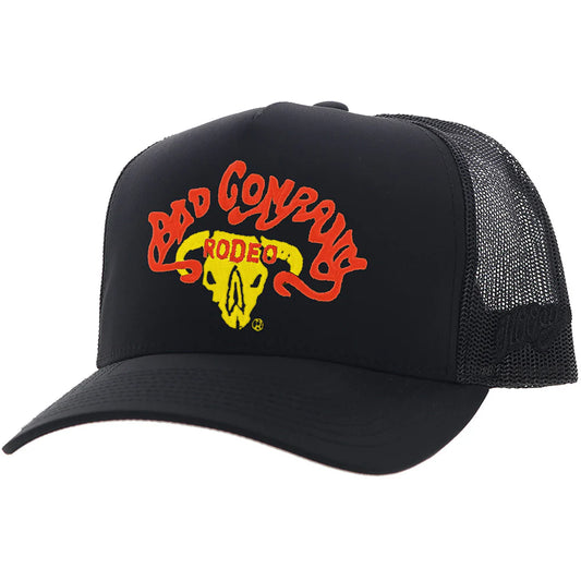 BAD COMPANY HAT BLACK W/RED & YELLOW LOGO