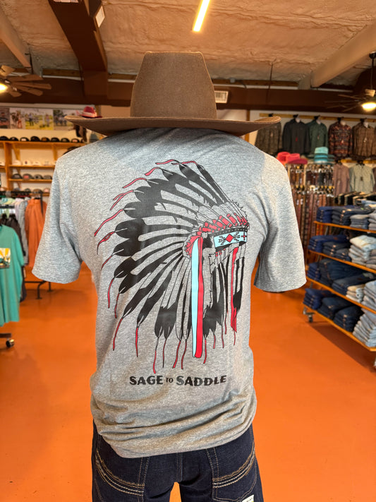 Hooey Men’s Sage to Saddle Tee🤠