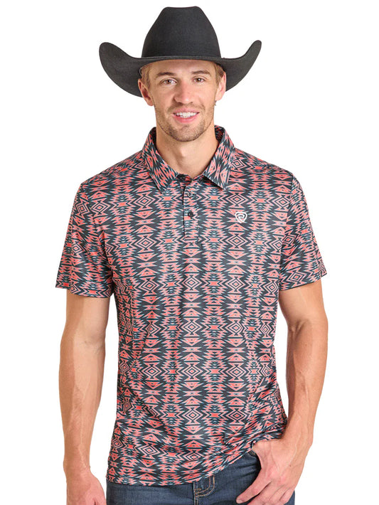 Rick & Roll Aztec tiger polo