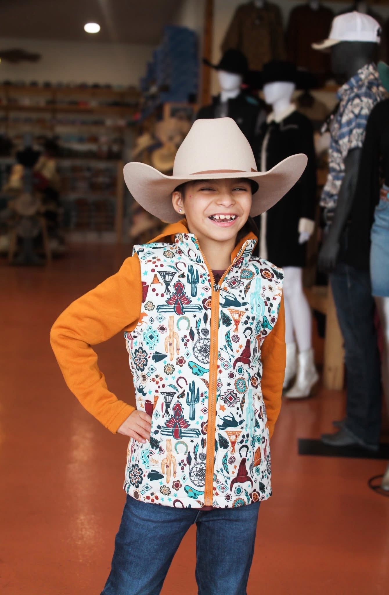 Cruel Girl Girls' Quilted Hybrid Hoodie and Vest