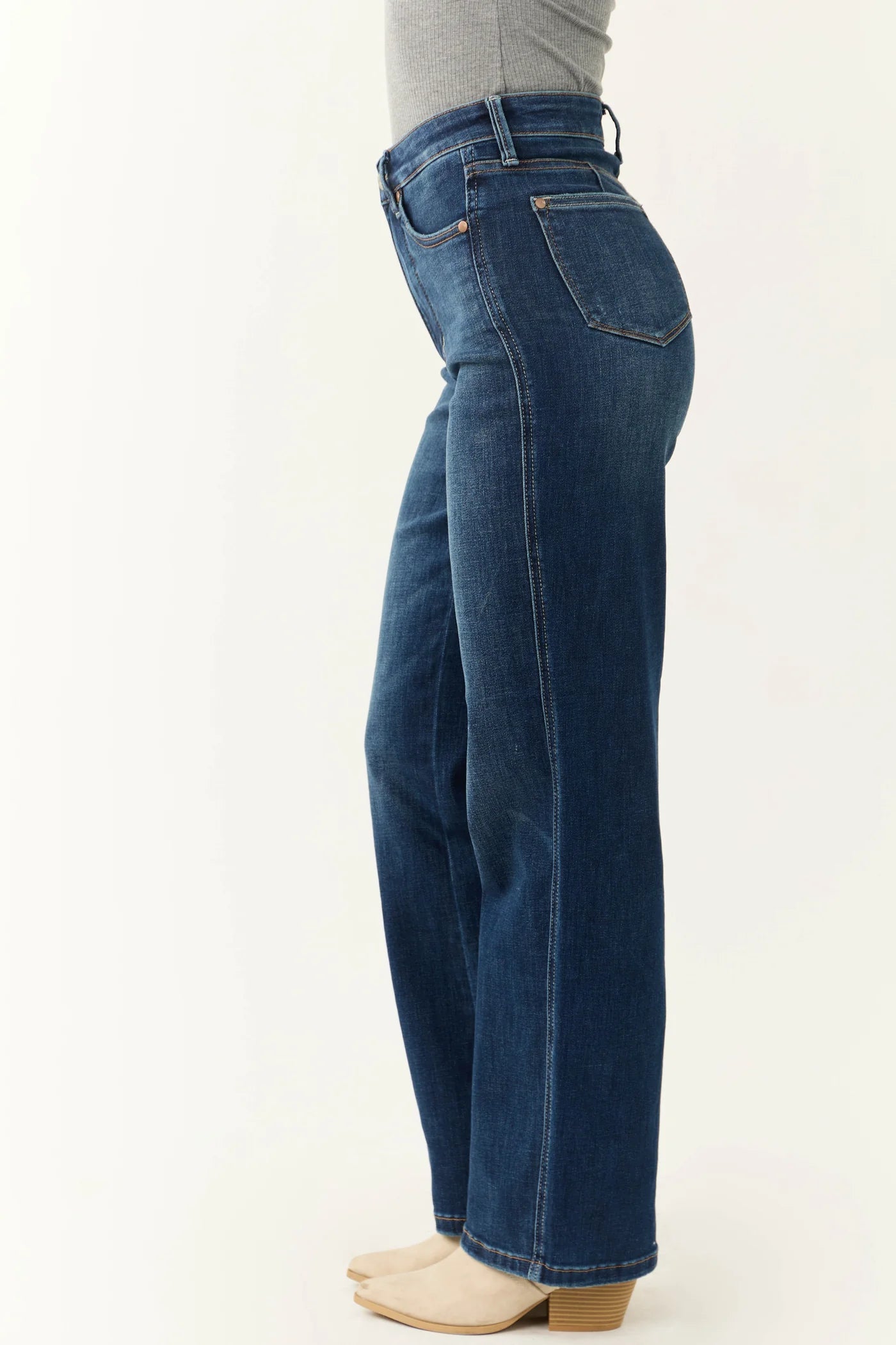 Judy Blue Tummy Control OG Straight Fit Jeans