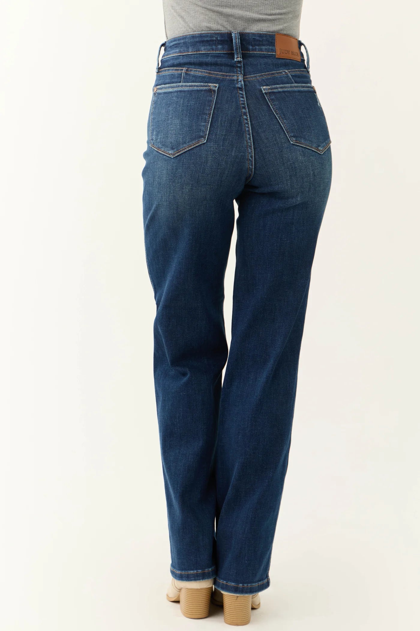 Judy Blue Tummy Control OG Straight Fit Jeans