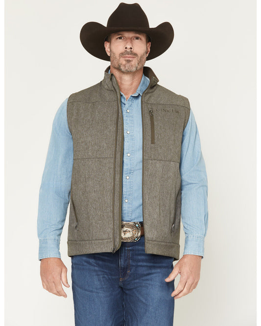 CINCH MEN'S BONDED CONCEALED CARRY SOFTSHELL VEST