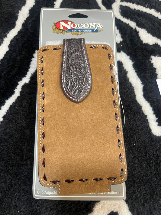 Leather cell phone case