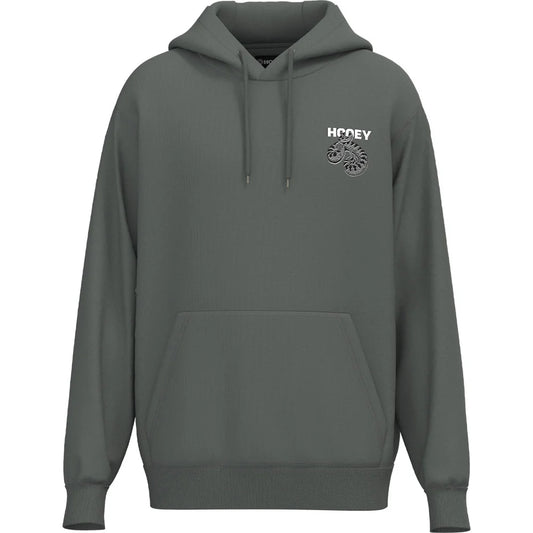 Hooey RATTLER" GREY W/BLACK & WHITE SNAKE LOGO
