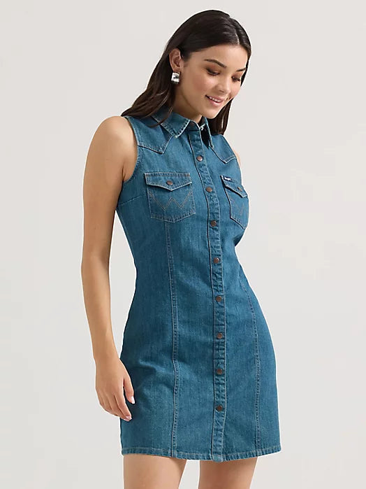Women’s Cutoff Denim Dress