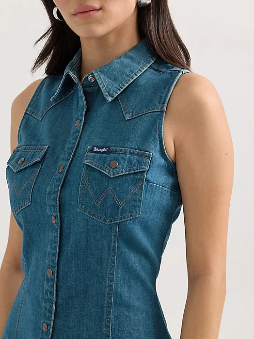 Women’s Cutoff Denim Dress