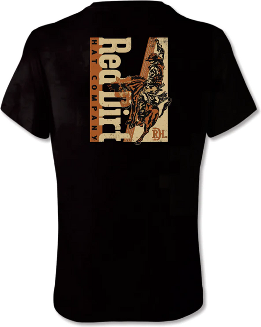 Red Dirt Hat Co Kid's Black Smoked Tee