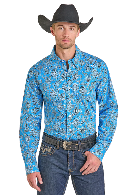 Rock & Roll RR Medallion bright turquoise