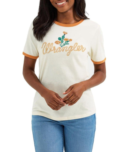 Wrangler Women’s Floral Cactus Tee