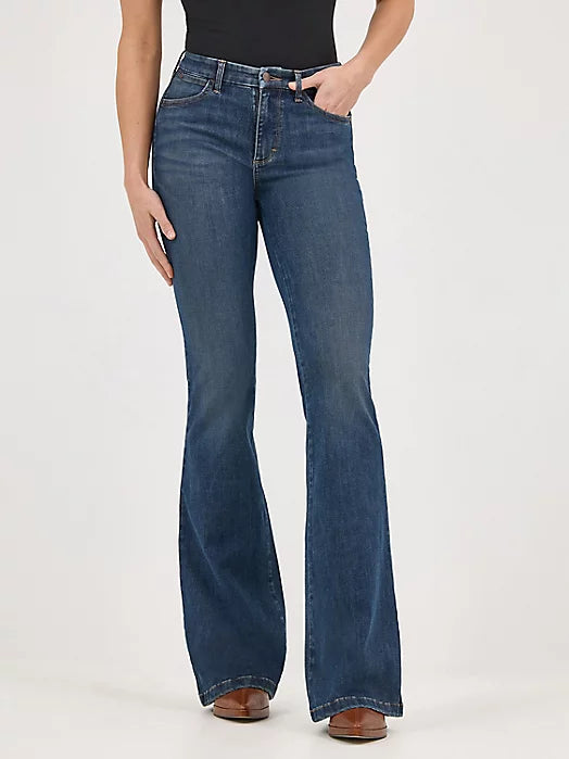 WRANGLER WOMEN'S BESPOKE FLARE HIGH RISE RAELYN JEANS