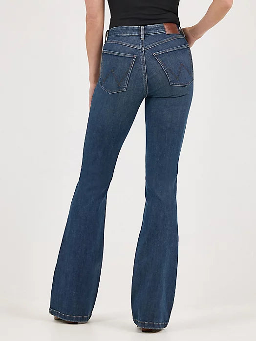WRANGLER WOMEN'S BESPOKE FLARE HIGH RISE RAELYN JEANS