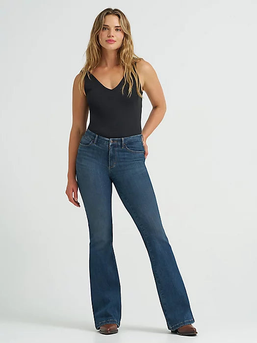 WRANGLER WOMEN'S BESPOKE FLARE HIGH RISE RAELYN JEANS