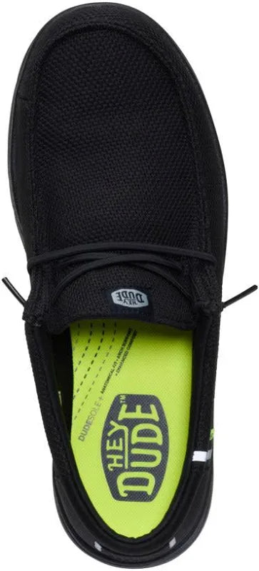 HEYDUDE WALLY WORK MEN’S CARBON TOE WORK SHOE
