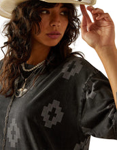 Load image into Gallery viewer, Ariat Mineral Washed Aztec T-shirt Dress
