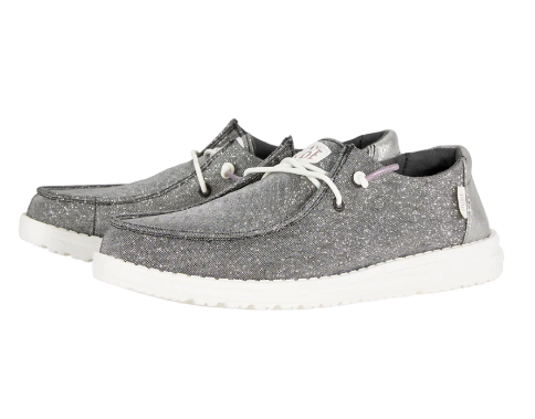 Wendy Metallic Sparkle Charcoal