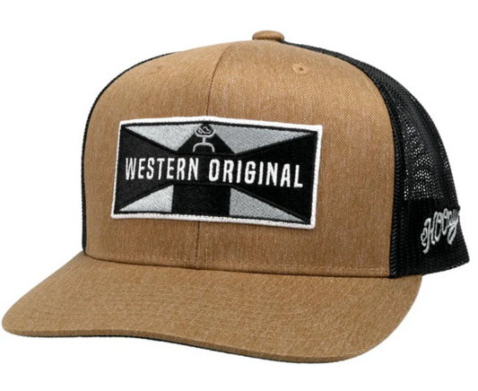 "HOLLEY" BROWN/BLACK HAT