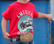 Load image into Gallery viewer, CINCH Infant Boy&#39;s Red American Rodeo Brand T-Shirt

