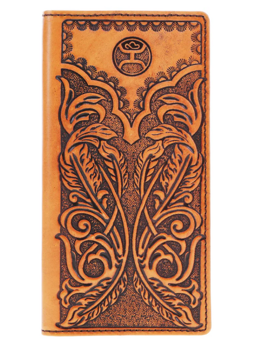 “Phoenix” Tooled Leather Rodeo Wallet