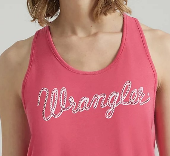 Wrangler Retro Red Rope Tee