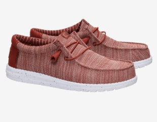 Wally Stretch Sox Burnt Red Multi