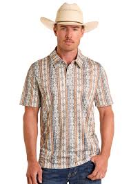 Pandhandle SS Polo Snap - Tan