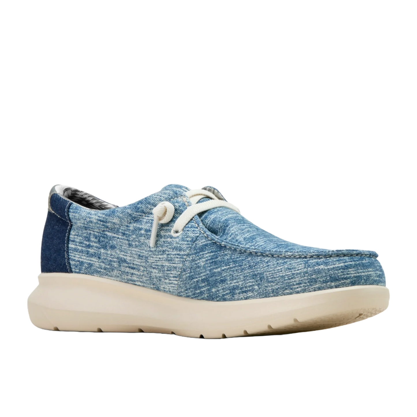 Men's Ariat Hilo Shoes - Washed Denim