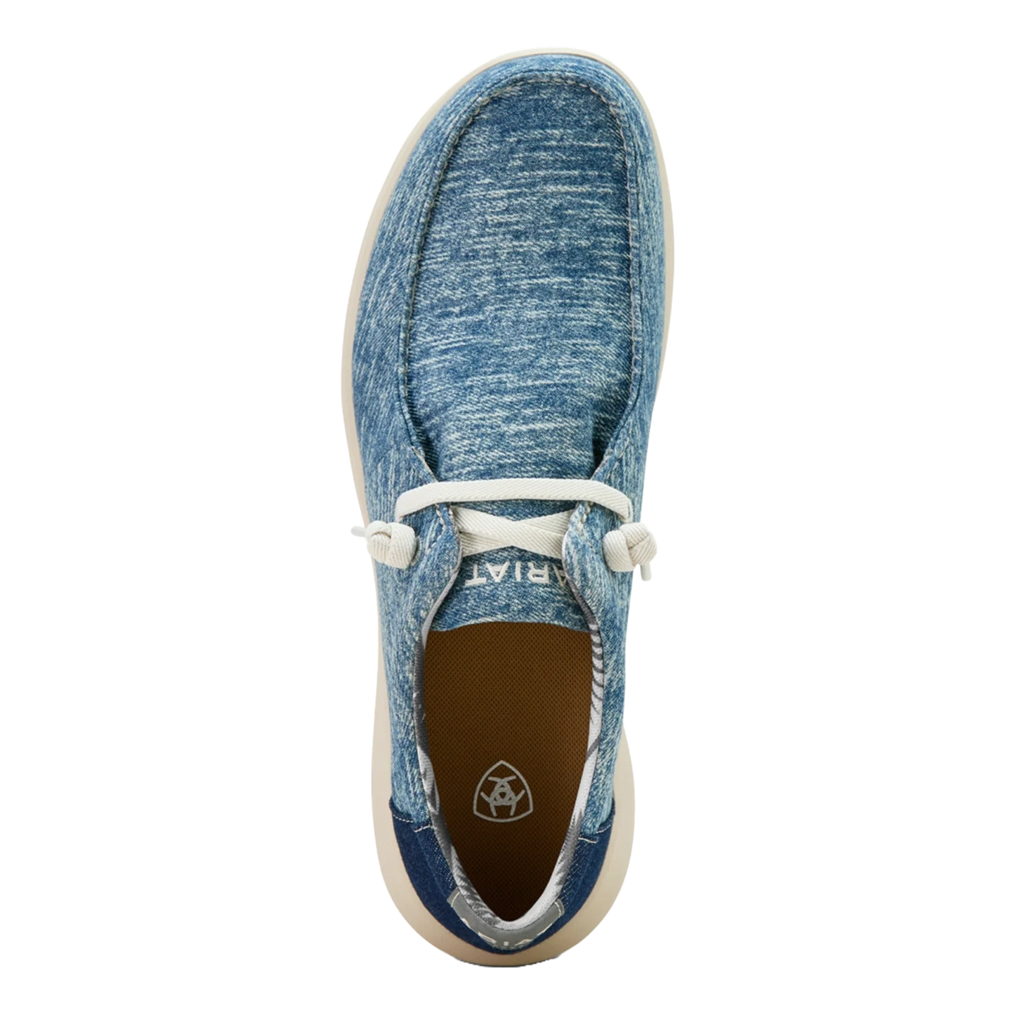 Men's Ariat Hilo Shoes - Washed Denim