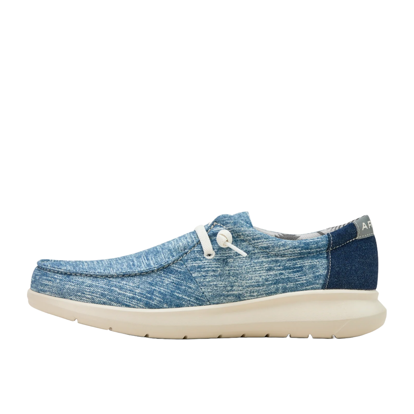 Men's Ariat Hilo Shoes - Washed Denim