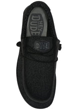 Load image into Gallery viewer, Wally Sox WIDE Micro Total Black
