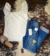 Load image into Gallery viewer, Summer Breeze Ivory Top
